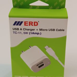 1 Ampere Phone Charger ERD (Best For Ear Buds, Smartwatch, Keypad Phones, etc)