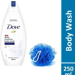 Dove Deep Moisture Body Wash With Free Loofah Inside